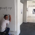 Brunóf (Bruno Ferreira) en la Galería Casa Principal, de Veracruz ciudad, muy «ALV» (A la Veracruzana)