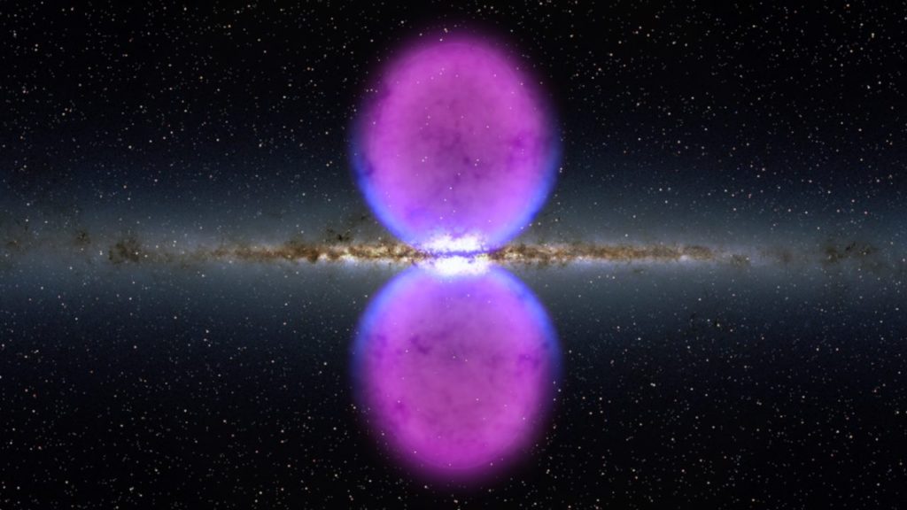 "Burbujas de Fermi" de la Vía Láctea- NASA