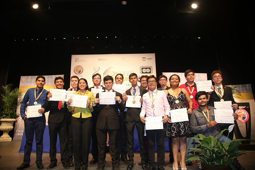 Los estudiantes ganadores de la XXVIII Olimpiada Nacional de Biología