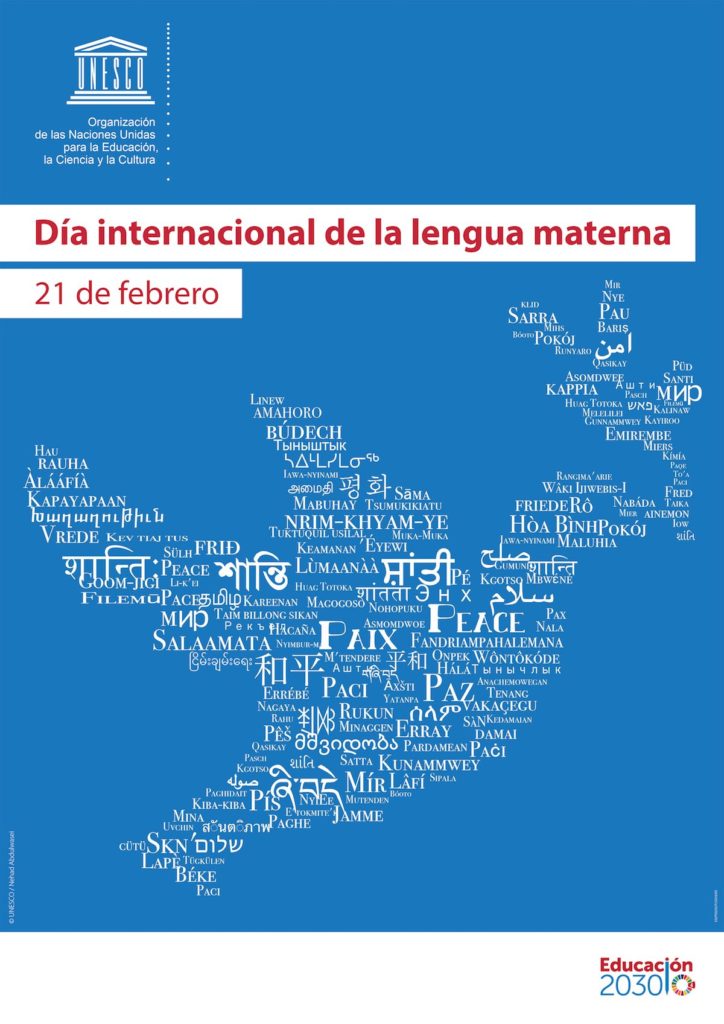 Día Internacional de la Lengua Materna, 21 de febrero