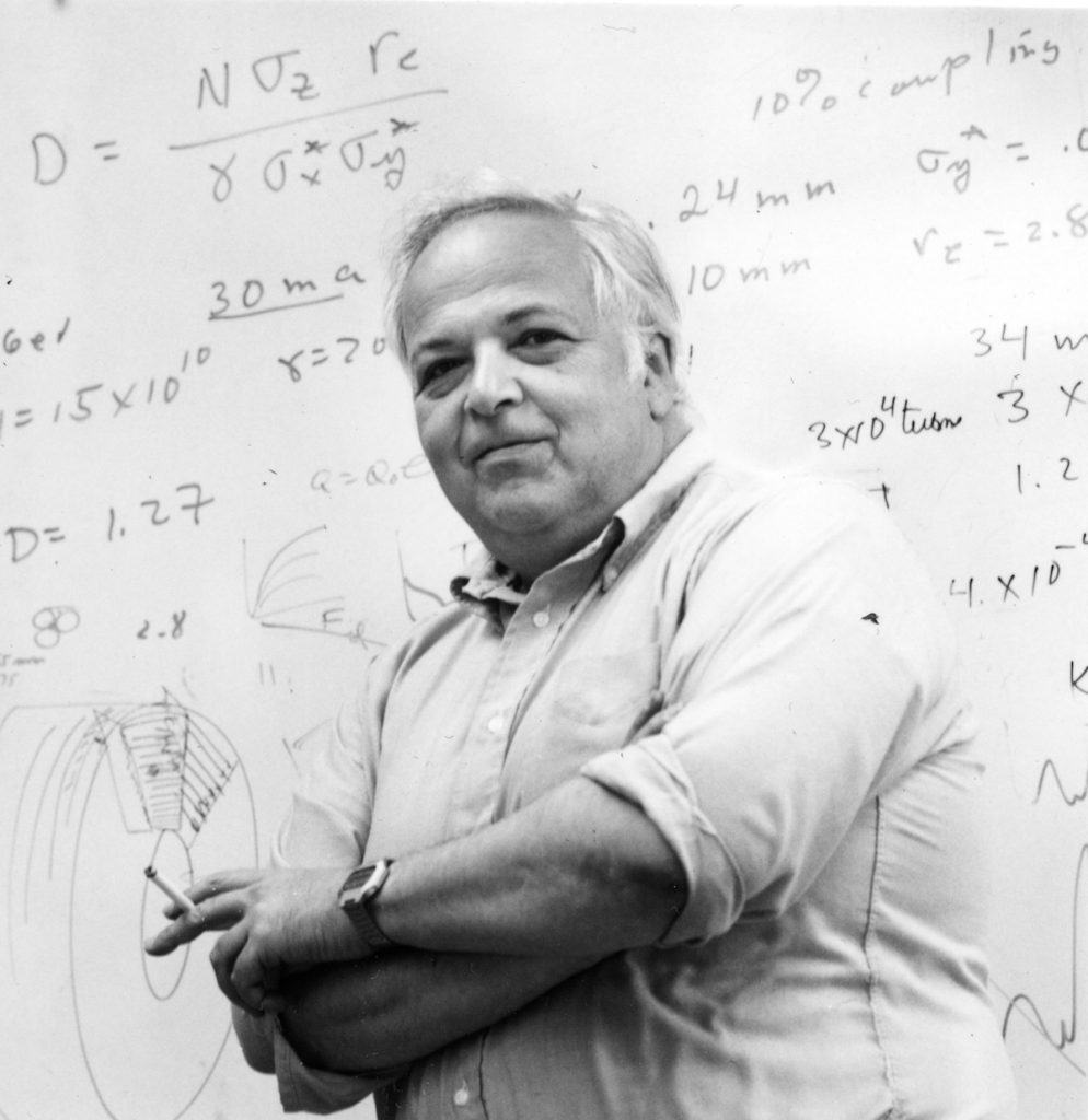Burton Richter, descubridor de la partícula Psi, que había sido descrita por Einstein