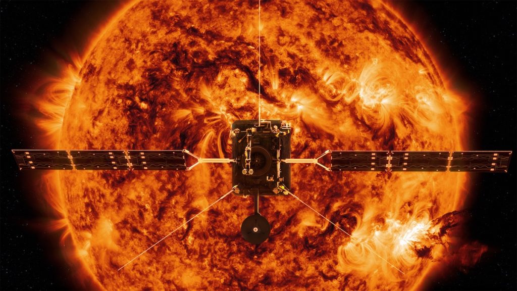 Frente al Sol, nave Solar Orbiter
