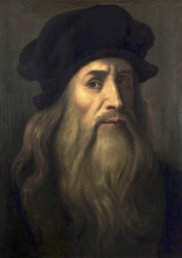 La Tavola Lucana, autorretrato de Leonardo Da Vinci