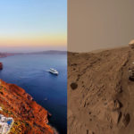 En la isla de Santorini, Grecia, hay rocas parecidas a las de Marte