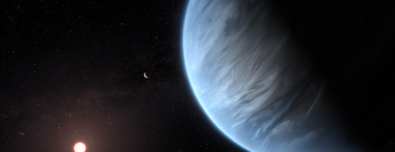 Exoplaneta K2-18b, su estrella anfitriona un planeta acompañante- ESA, Hubble, M. Kornmesser
