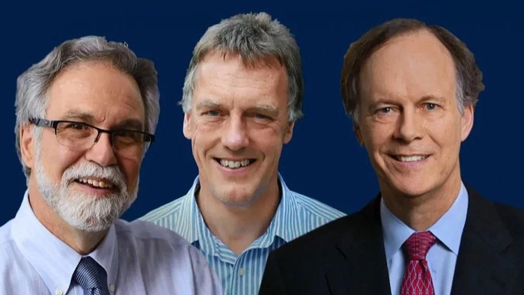 Gregg L. Semenza, Sir Peter J. Ratcliffe y William G. Kaelin Jr, ganadores del premio Nobel de Medicina 2019