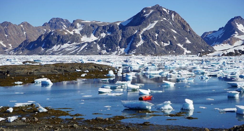 Pérdida de hielo en Groenlandia