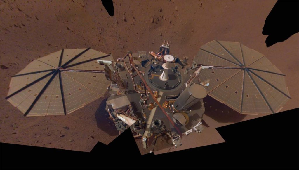 El aterrizador InSight en Marte- NASA:JPL-Caltech