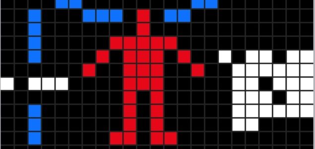 El hombre en el Mensaje de Arecibo